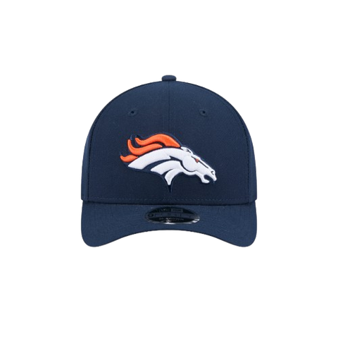 Denver Broncos M-Crown 9FORTY Adjustable One Size Hat - Navy