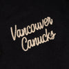 Vancouver Canucks Lace-Up Crewneck Sweatshirt Skate Logo