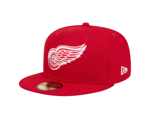 Detroit Red Wings New Era 59FIFTY Red Pro Fit Hat