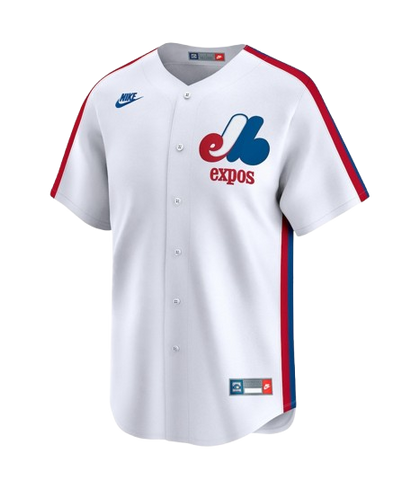 Montreal Expos Nike Retro Limited Jersey - White