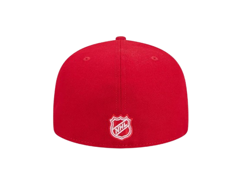 Detroit Red Wings New Era 59FIFTY Red Pro Fit Hat