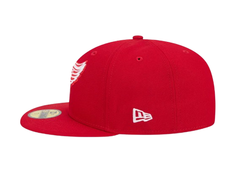Detroit Red Wings New Era 59FIFTY Red Pro Fit Hat