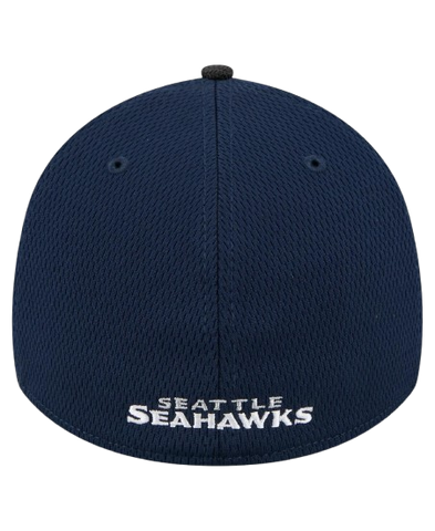 New Era Seattle Seahawks Visor Hit 39THIRTY Stretch Fit Hat - Navy