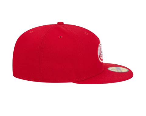 Detroit Red Wings New Era 59FIFTY Red Pro Fit Hat