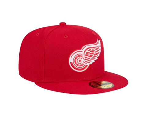 Detroit Red Wings New Era 59FIFTY Red Pro Fit Hat