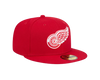 Detroit Red Wings New Era 59FIFTY Red Pro Fit Hat