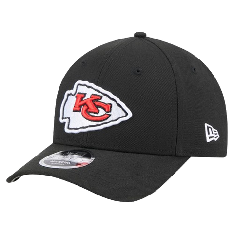 Kansas City Chiefs M-Crown 9FORTY Adjustable One Size Hat - Black