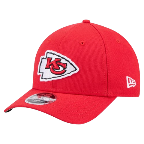 Kansas City Chiefs M-Crown 9FORTY Adjustable One Size Hat - Red