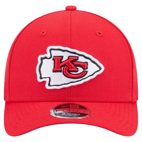 Kansas City Chiefs M-Crown 9FORTY Adjustable One Size Hat - Red