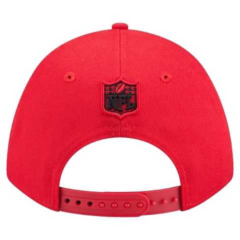 Kansas City Chiefs M-Crown 9FORTY Adjustable One Size Hat - Red