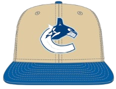 Vancouver Canucks New Era 59FIFTY Orca Logo Pro Fit Hat - Beige