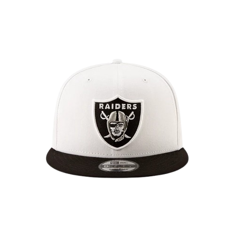 Las Vegas Raiders New Era 9FIFTY Snapback - White & Black