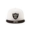 Las Vegas Raiders New Era 9FIFTY Snapback - White & Black