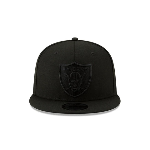 Las Vegas Raiders New Era 9FIFTY Snapback - Black on Black