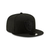 Las Vegas Raiders New Era 9FIFTY Snapback - Black on Black