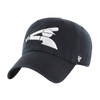 Chicago White Sox 47 Clean Up Hat Cooperstown Logo - Black