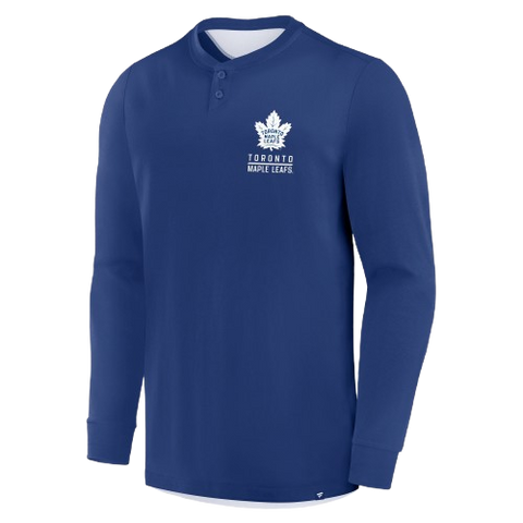 Toronto Maple Leafs Fanatics Adrenaline Push Long Sleeve Shirt