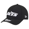 New York Jets M-Crown 9FORTY Adjustable One Size Hat - White on Black