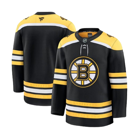 Boston Bruins Fanatics Premium Jersey Home - Black