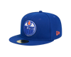 Edmonton Oilers New Era 59FIFTY Royal Blue Pro Fit Hat
