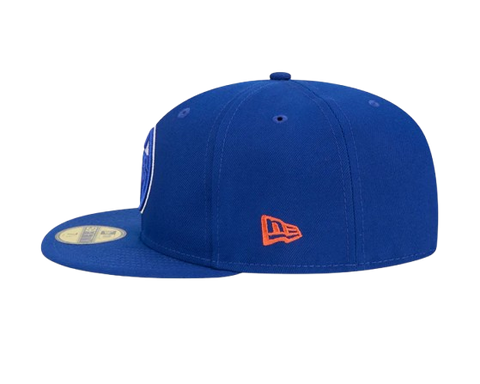 Edmonton Oilers New Era 59FIFTY Royal Blue Pro Fit Hat