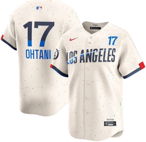 Los Angeles Dodgers Shohei Ohtani Nike Limited Jersey City Connect 2.0 - Beige