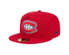 Montreal Canadiens New Era 59FIFTY Red Pro Fit Hat