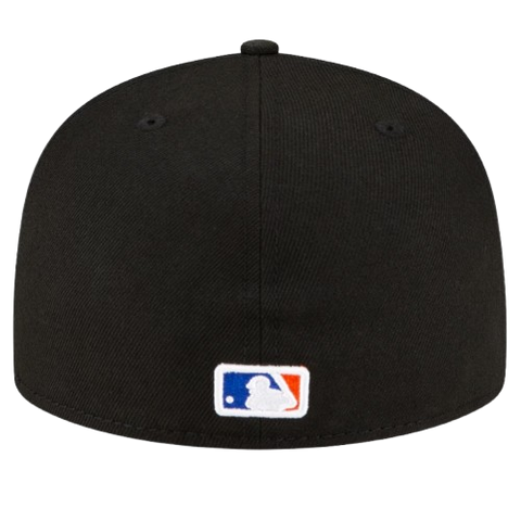 New York Mets New Era 59FIFTY Pro Fit Hat Alternate - Black