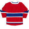 Youth Fit Montreal Canadiens Blank Home Jersey - Red