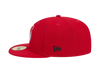 New Jersey Devils New Era 59FIFTY Red Pro Fit Hat