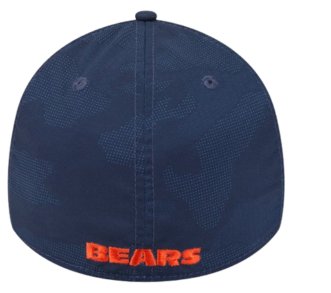 New Era Chicago Bears Tonal Camo 39THIRTY Stretch Fit Hat - Navy
