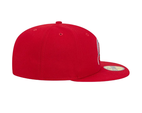 New Jersey Devils New Era 59FIFTY Red Pro Fit Hat