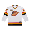 Vancouver Canucks Gino Odjick 1994/95 Mitchell & Ness Vintage Player Jersey - White