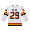 Vancouver Canucks Gino Odjick 1994/95 Mitchell & Ness Vintage Player Jersey - White