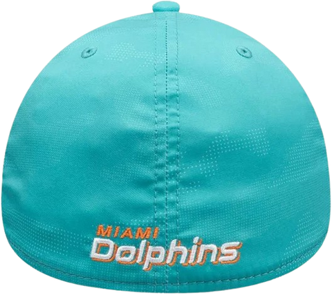 New Era Miami Dolphins Tonal Camo 39THIRTY Stretch Fit Hat - Aqua
