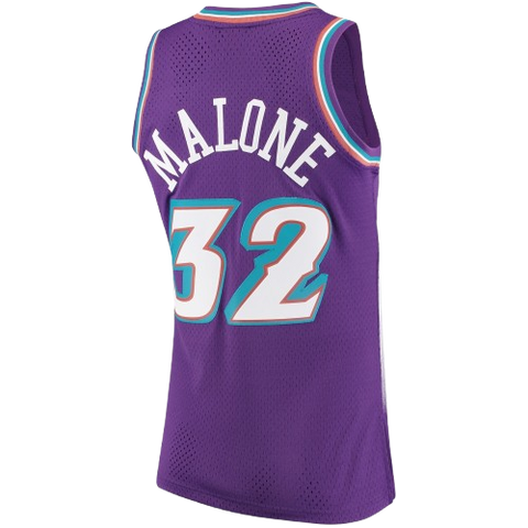 Mitchell & Ness Vintage Utah Jazz Karl Malone Jersey (1996-97) - Purple