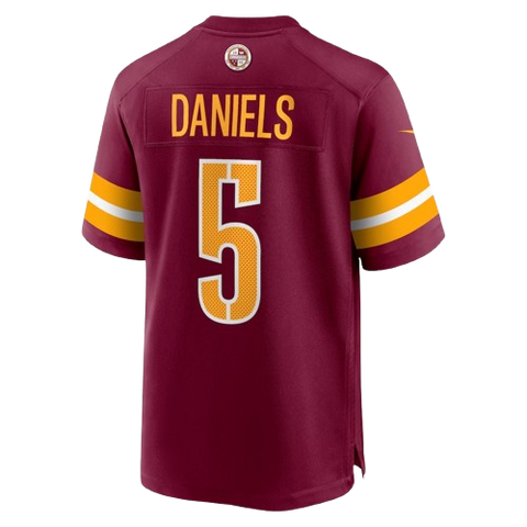 Washington Commanders Jayden Daniels Nike Game Jersey Home - Red