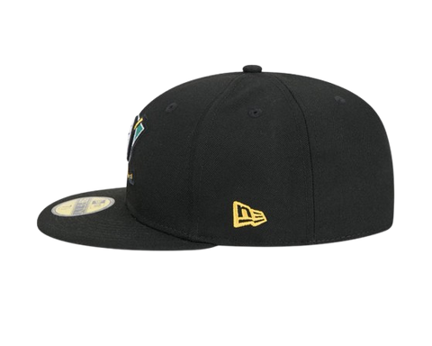 Anaheim Ducks New Era 59FIFTY Black Pro Fit Hat