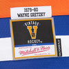 Edmonton Oilers Wayne Gretzky Mitchell & Ness 1979/80 Rookie Jersey - Blue