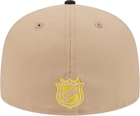 Vancouver Canucks New Era 59FIFTY Skate Logo Pro Fit Hat - Beige