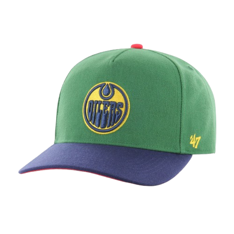 Edmonton Oilers '47 Hitch Yacht Club Snapback - Green