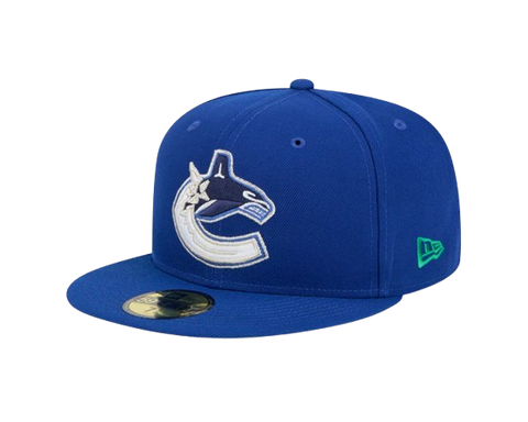 Vancouver Canucks New Era 59FIFTY Orca Logo Pro Fit Hat - Blue