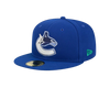 Vancouver Canucks New Era 59FIFTY Orca Logo Pro Fit Hat - Blue