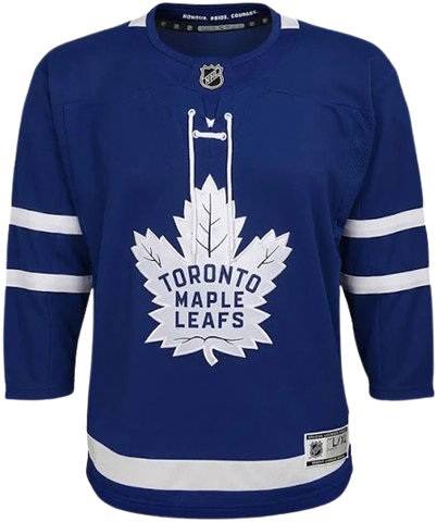 Youth Fit Toronto Maple Leafs Blank Home Jersey - Blue