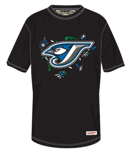 Toronto Blue Jays Day of the Dead Angry Bird logo tee