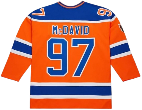 Edmonton Oilers Connor McDavid Mitchell & Ness 2016 Heritage Classic Jersey - Orange