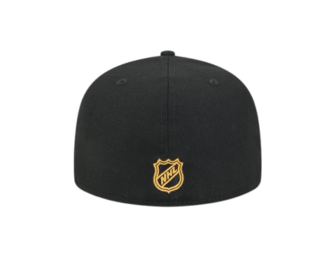 Boston Bruins New Era 59FIFTY Black Pro Fit Hat