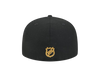 Boston Bruins New Era 59FIFTY Black Pro Fit Hat