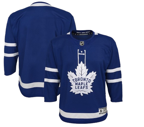 Youth Fit Toronto Maple Leafs Blank Home Jersey - Blue