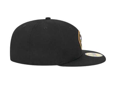 Boston Bruins New Era 59FIFTY Black Pro Fit Hat